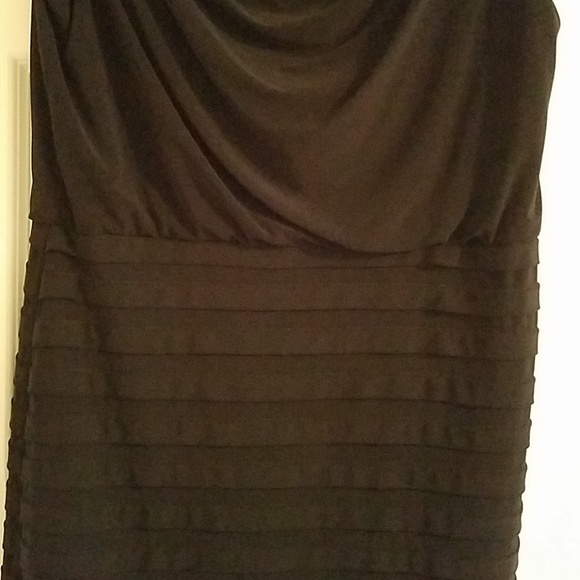 Sale Papell black dress - Picture 3 of 4